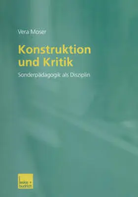 Moser |  Konstruktion und Kritik | eBook | Sack Fachmedien