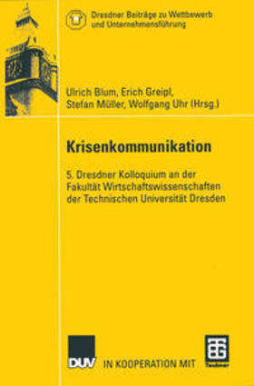 Blum / Greipl / Müller |  Krisenkommunikation | eBook | Sack Fachmedien