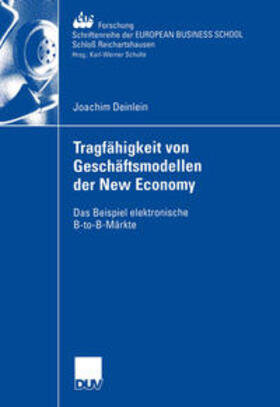 Deinlein | Tragfähigkeit von Geschäftsmodellen der New Economy | E-Book | sack.de