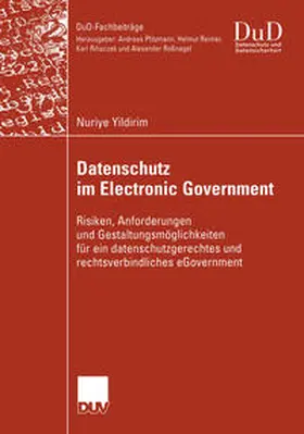 Yildirim | Datenschutz im Electronic Government | E-Book | sack.de