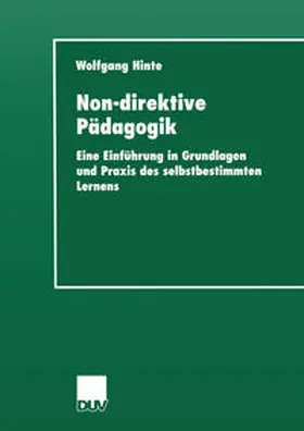 Hinte |  Non-direktive Pädagogik | eBook | Sack Fachmedien