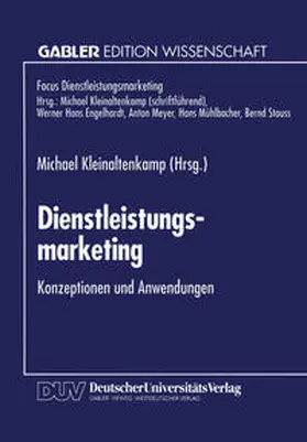 Kleinaltenkamp |  Dienstleistungsmarketing | eBook | Sack Fachmedien