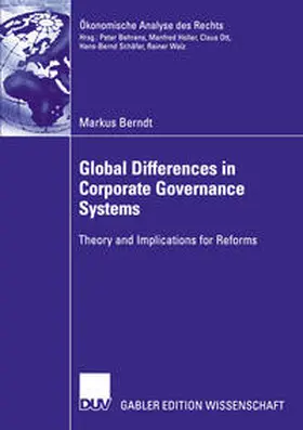 Berndt |  Global Differences in Corporate Governance Systems | eBook | Sack Fachmedien