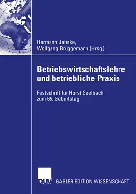 Brüggemann / Jahnke |  Betriebswirtschaftslehre und betriebliche Praxis | Buch |  Sack Fachmedien