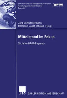 Schlüchtermann / Tebroke |  Mittelstand im Fokus | eBook | Sack Fachmedien