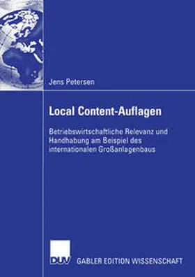 Petersen |  Local Content-Auflagen | eBook | Sack Fachmedien