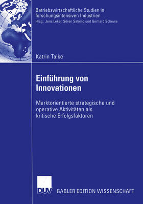 Talke |  Einführung von Innovationen | eBook | Sack Fachmedien