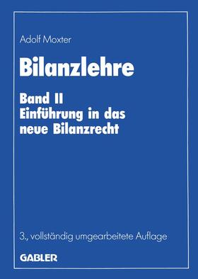 Moxter |  Bilanzlehre | Buch |  Sack Fachmedien