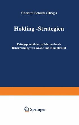 Schulte |  Holding-Strategien | Buch |  Sack Fachmedien