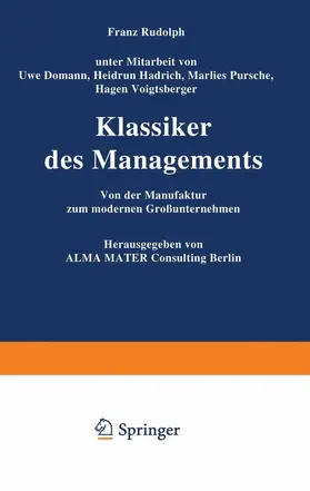 Rudolph |  Klassiker des Managements | Buch |  Sack Fachmedien