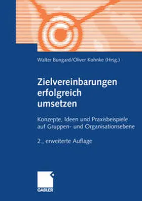 Bungard / Kohnke |  Zielvereinbarungen erfolgreich umsetzen | eBook | Sack Fachmedien