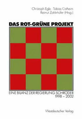 Egle / Ostheim / Zohlnhöfer |  Das rot-grüne Projekt | eBook | Sack Fachmedien