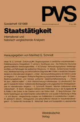 Schmidt |  Staatstätigkeit | eBook | Sack Fachmedien