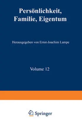 Lampe |  Persönlichkeit, Familie, Eigentum | eBook | Sack Fachmedien