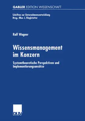 Wagner |  Wissensmanagement im Konzern | eBook | Sack Fachmedien