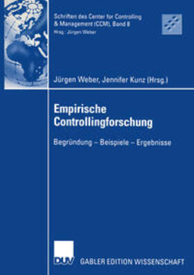 Weber / Kunz |  Empirische Controllingforschung | eBook | Sack Fachmedien