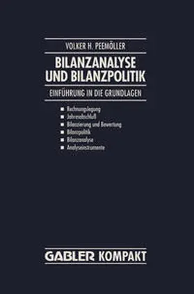 Peemöller |  Bilanzanalyse und Bilanzpolitik | eBook | Sack Fachmedien