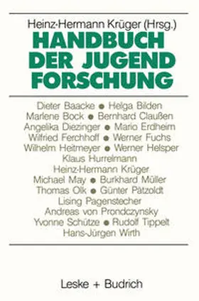 Krüger |  Handbuch der Jugendforschung | eBook | Sack Fachmedien