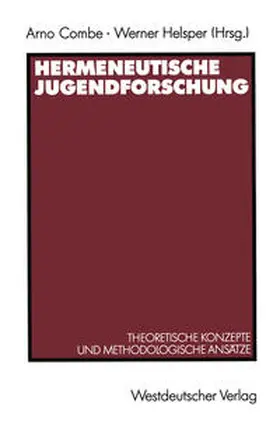 Combe / Helsper | Hermeneutische Jugendforschung | E-Book | sack.de