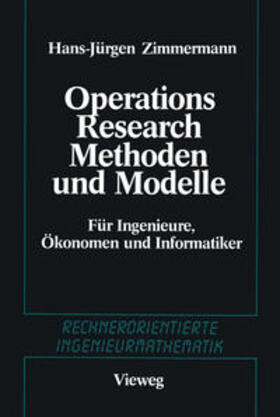 Zimmermann |  Methoden und Modelle des Operations Research | eBook | Sack Fachmedien