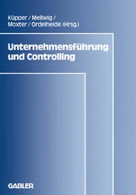 Küpper |  Unternehmensführung und Controlling | eBook | Sack Fachmedien