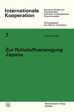 Schäfer |  Zur Rohstoffversorgung Japans | eBook | Sack Fachmedien