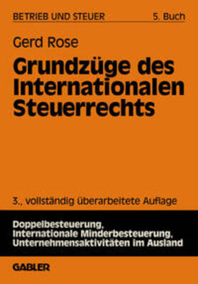 Rose | Grundzüge des Internationalen Steuerrechts | E-Book | sack.de