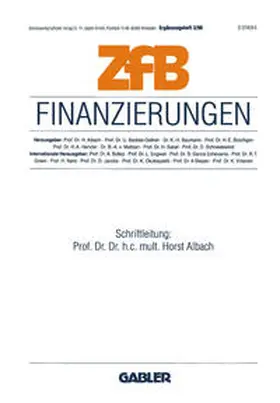 Albach |  Finanzierungen | eBook | Sack Fachmedien