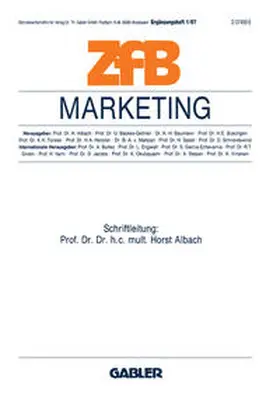 Albach |  Marketing | eBook | Sack Fachmedien