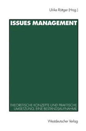 Röttger |  Issues Management | eBook | Sack Fachmedien