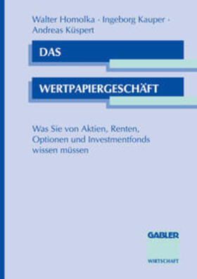 Kauper |  Das Wertpapiergeschäft | eBook | Sack Fachmedien