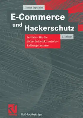 Lepschies |  E-Commerce und Hackerschutz | eBook | Sack Fachmedien