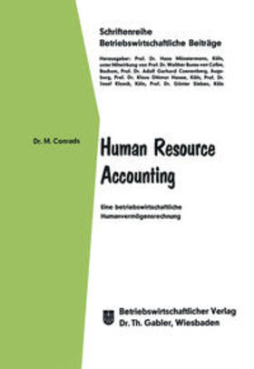 Conrads |  Human Resource Accounting | eBook | Sack Fachmedien