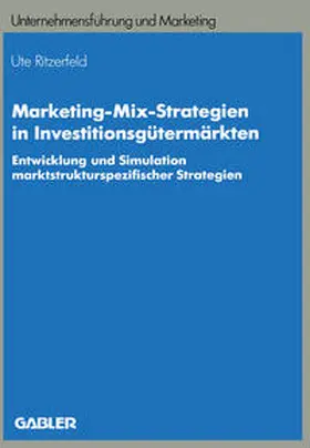 Ritzerfeld | Marketing-Mix-Strategien in Investitionsgütermärkten | E-Book | sack.de