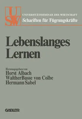 Albach |  Lebenslanges Lernen | eBook | Sack Fachmedien