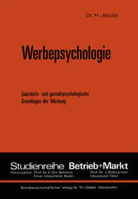 Jacobi |  Werbepsychologie | eBook | Sack Fachmedien