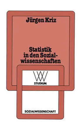 Kriz |  Statistik in den Sozialwissenschaften | eBook | Sack Fachmedien