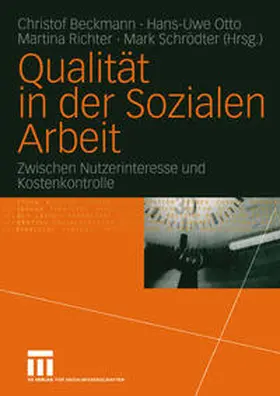 Beckmann / Otto / Richter |  Qualität in der Sozialen Arbeit | eBook | Sack Fachmedien