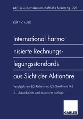 Auer |  International harmonisierte Rechnungslegungsstandards aus Sicht der Aktionäre | eBook | Sack Fachmedien