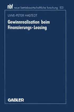 Hastedt |  Gewinnrealisation beim Finanzierungs-Leasing | eBook | Sack Fachmedien