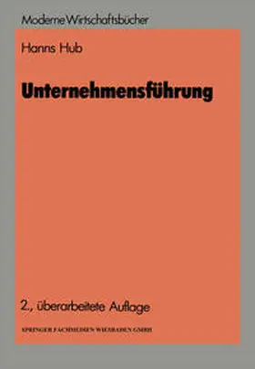 Hub |  Unternehmensführung | eBook | Sack Fachmedien