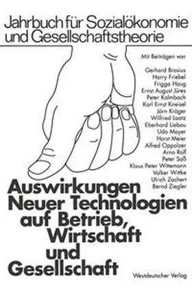 N/A | Auswirkungen Neuer Technologien auf Betrieb, Wirtschaft und Gesellschaft | E-Book | sack.de