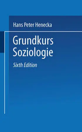 Henecka |  Grundkurs Soziologie | eBook | Sack Fachmedien