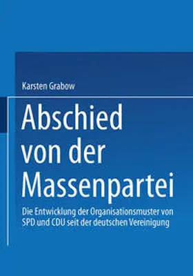 Grabow |  Abschied von der Massenpartei | eBook | Sack Fachmedien