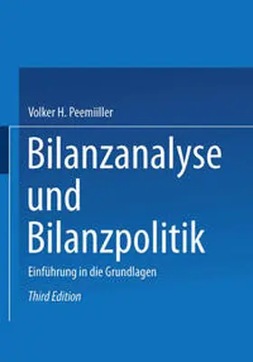 Peemöller |  Bilanzanalyse und Bilanzpolitik | eBook | Sack Fachmedien