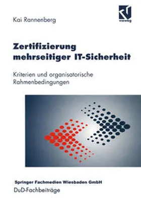 Rannenberg |  Zertifizierung mehrseitiger IT-Sicherheit | eBook | Sack Fachmedien