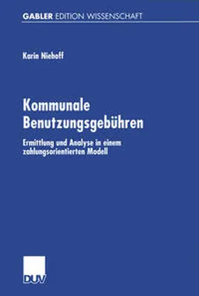 Niehoff |  Kommunale Benutzungsgebühren | eBook | Sack Fachmedien