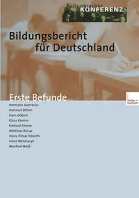 Avenarius / Ditton / Döbert |  Bildungsbericht für Deutschland | eBook | Sack Fachmedien