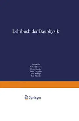 Lutz |  Lehrbuch der Bauphysik | eBook | Sack Fachmedien