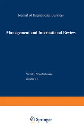 Noorderhaven |  Management and International Review | eBook | Sack Fachmedien